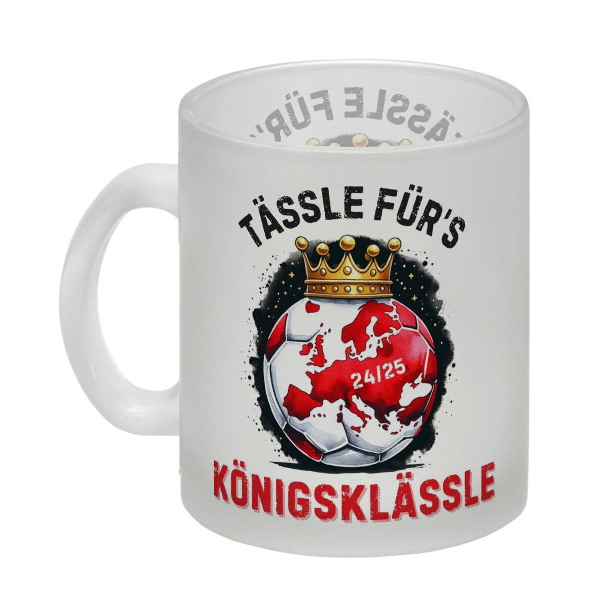Stuttgart Europa Kaffeebecher mit Spruch Tässle fürs Königsklässle