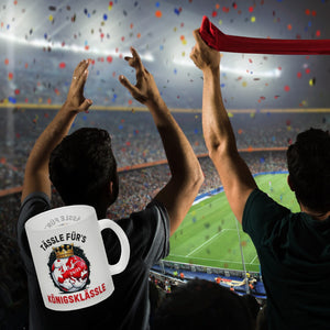 Stuttgart Europa Kaffeebecher mit Spruch Tässle fürs Königsklässle