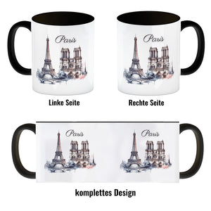 Wahrzeichen Paris Kaffeebecher