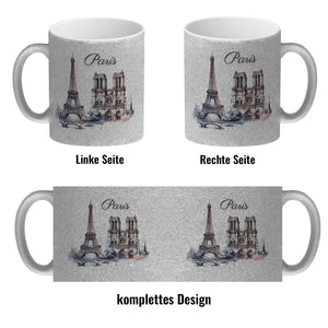 Wahrzeichen Paris Kaffeebecher