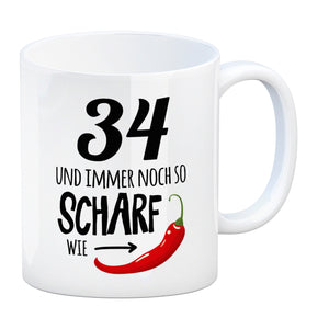 34 und immer noch so scharf wie Chili