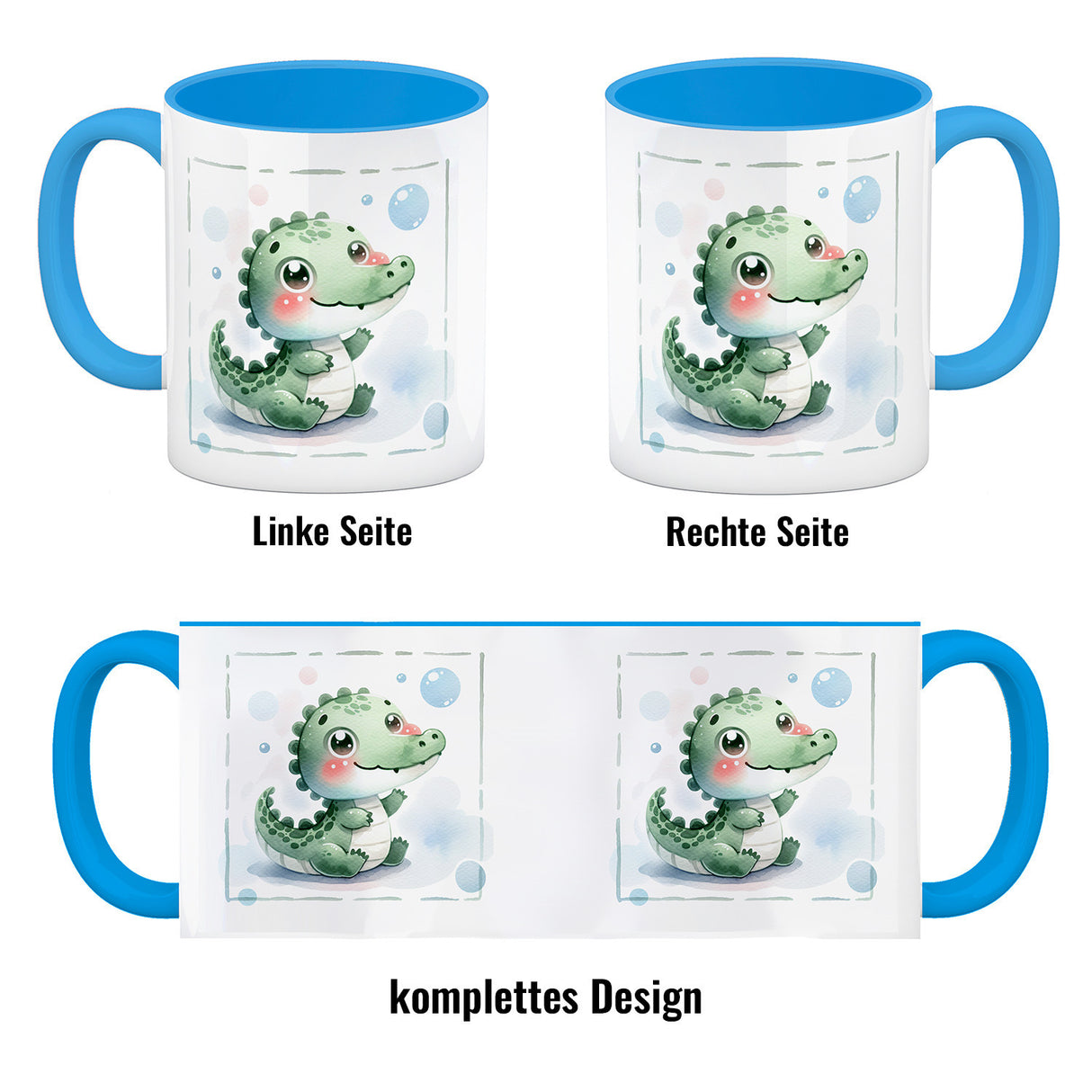 Baby Krokodil Kaffeebecher