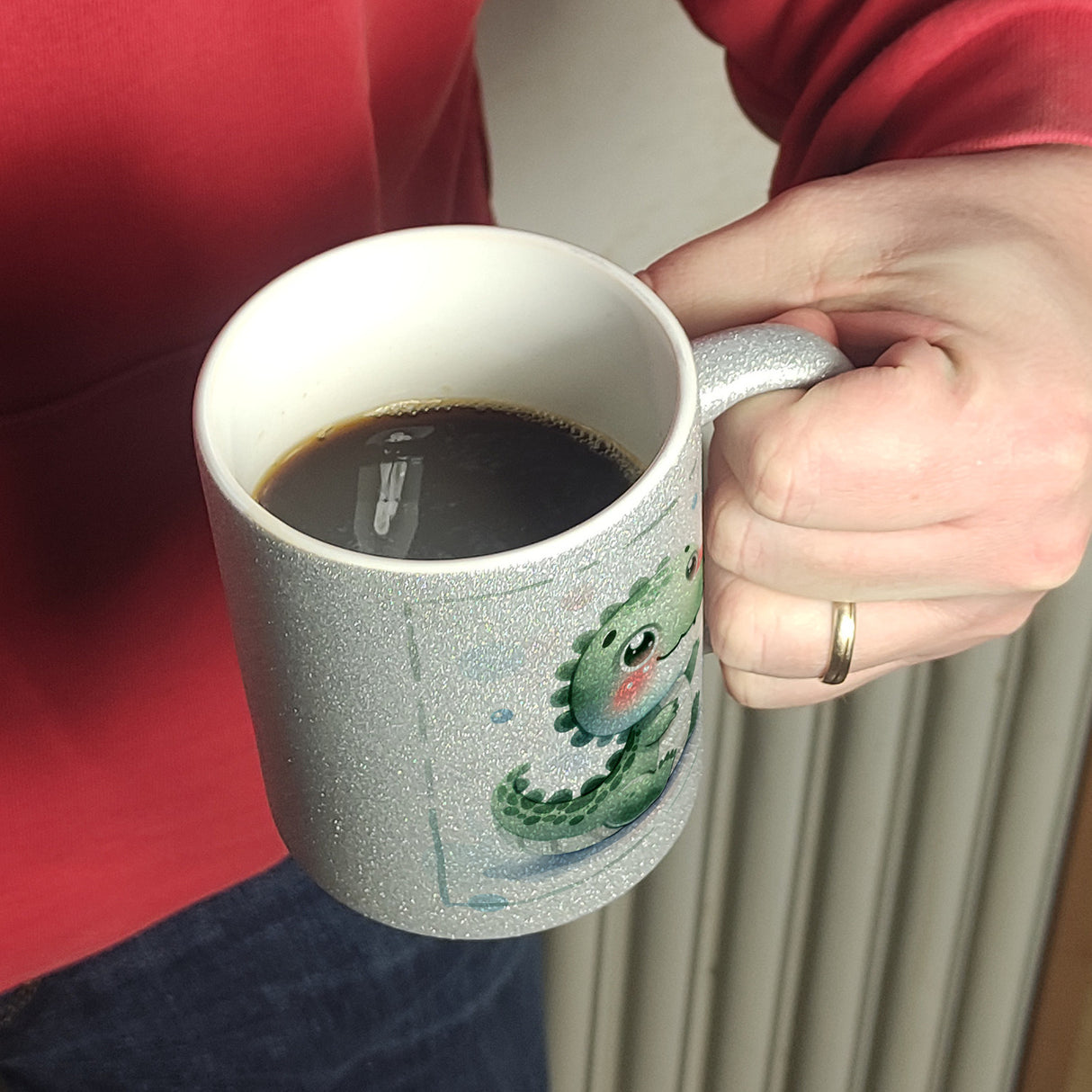 Baby Krokodil Kaffeebecher