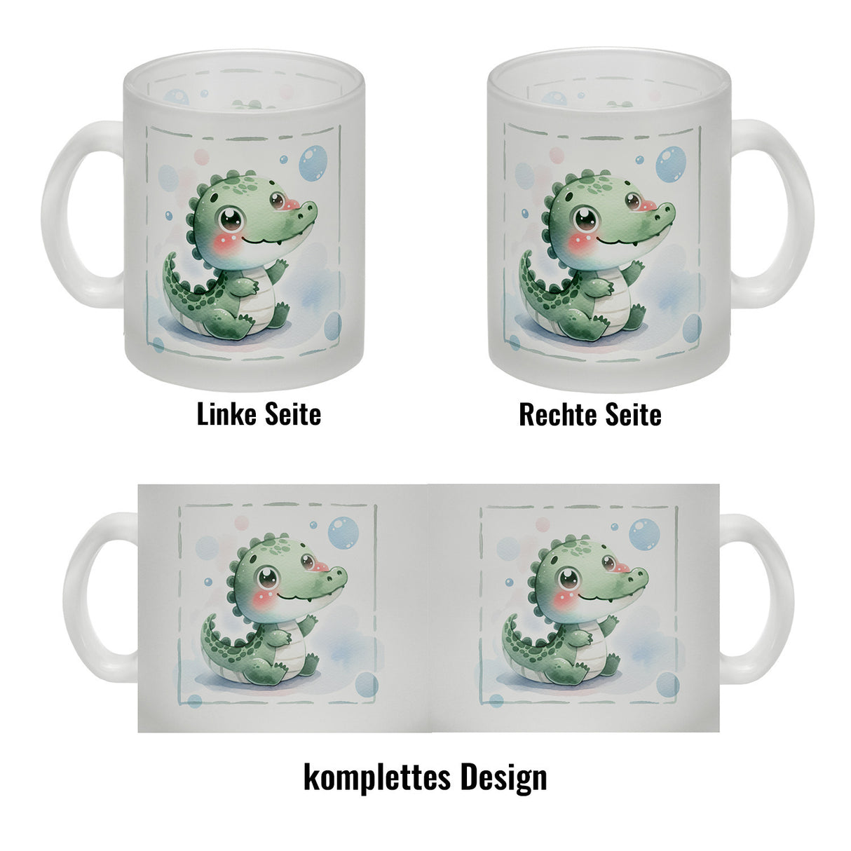 Baby Krokodil Kaffeebecher