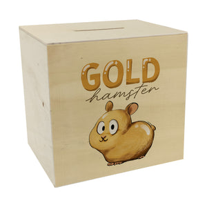 Goldhamster Spardose