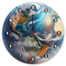 Erdkugel Wanduhr