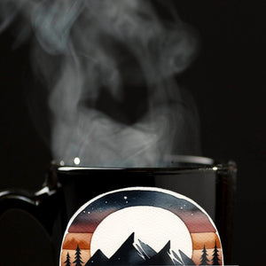 Wohnmobil Tasse in Schwarz