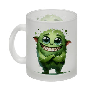 grünes Monster Kaffeebecher