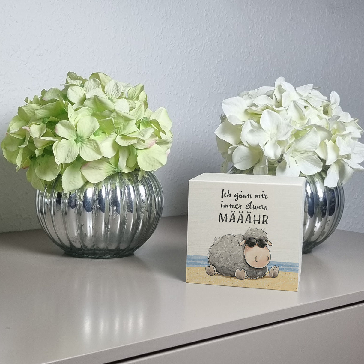 Schaf Spardose mit Spruch Ich gönn mir immer etwas MÄÄÄHR
