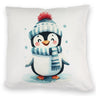 lustiger Pinguin Kissen