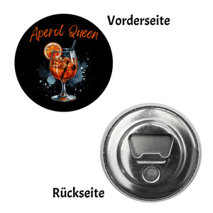 Aperol Queen Magnet rund