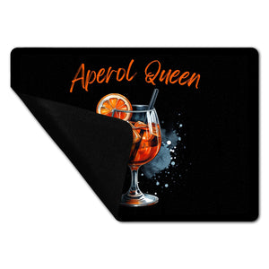 Aperol Queen Fußmatte in 35x50 cm ohne Rand