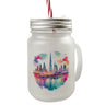 Dubai Trinkglas mit Bambusdeckel