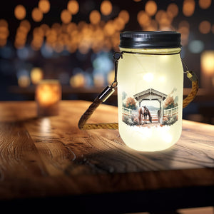 Geschecktes Westernpferd Solarlicht