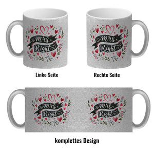 Mrs. Right Kaffeebecher