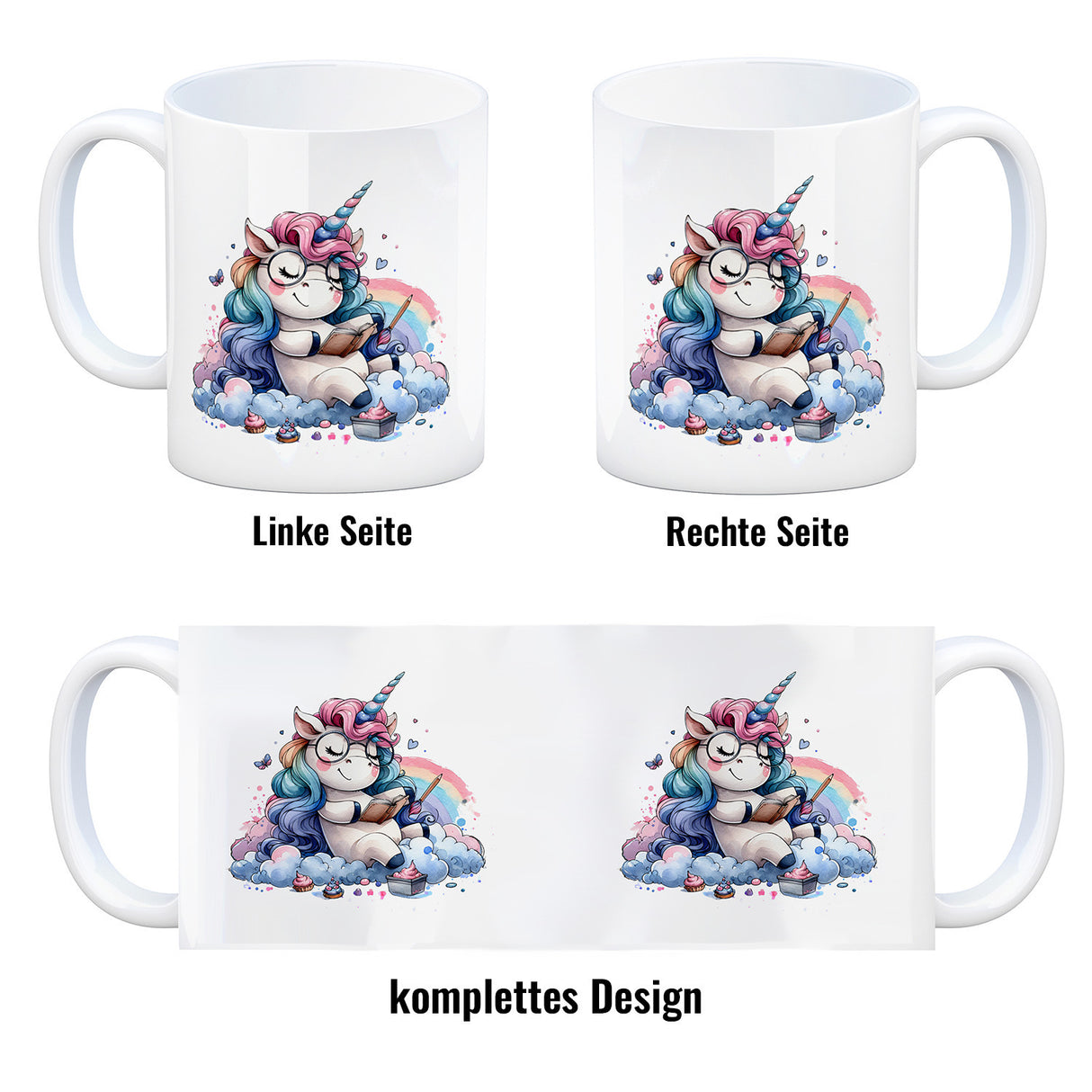 Träumendes Einhorn Kaffeebecher