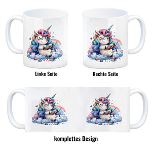 Träumendes Einhorn Kaffeebecher