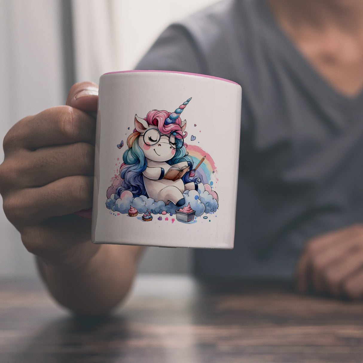 Träumendes Einhorn Kaffeebecher