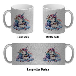 Träumendes Einhorn Kaffeebecher