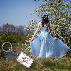 Schlafende Prinzessin Schlüsselanhänger mit Spruch Princess Home