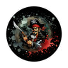 Pirat Magnet rund
