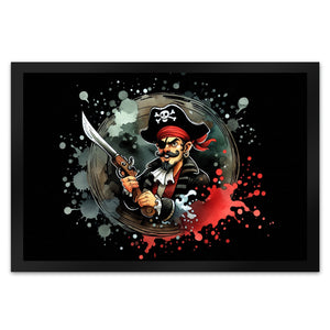 Pirat Fußmatte in 35x50 cm