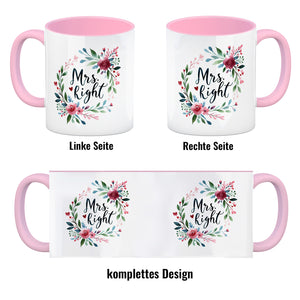 Mrs Right Kaffeebecher