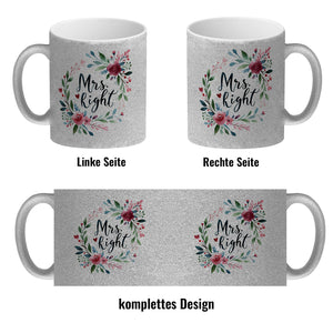 Mrs Right Kaffeebecher