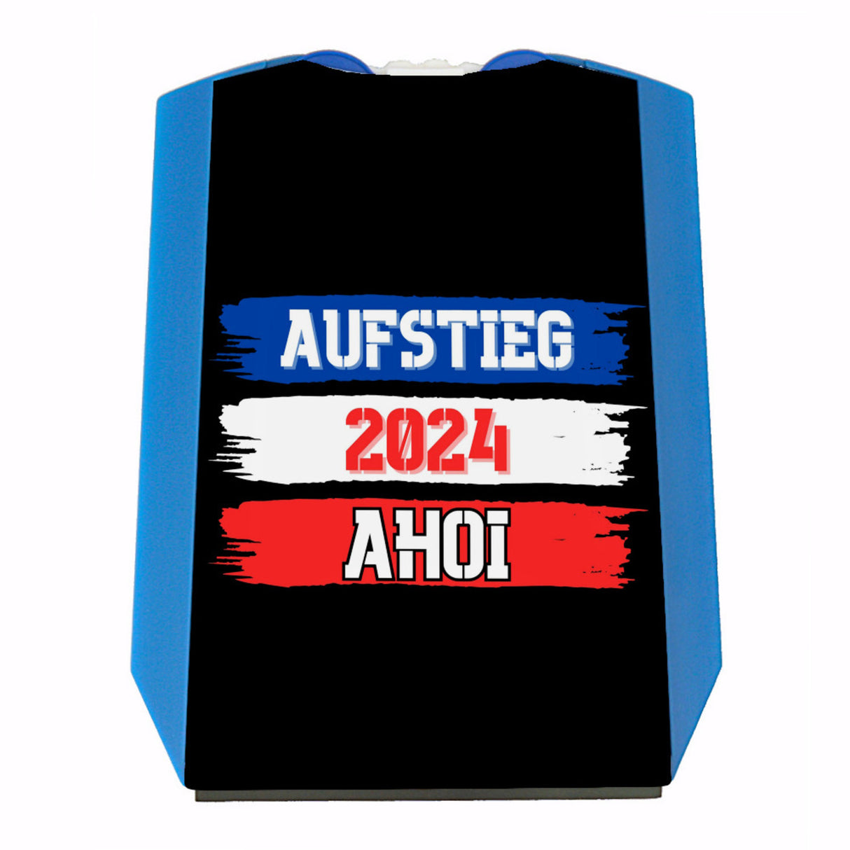 Kiel Aufstieg 2024 Parkscheibe mit Spruch Ahoi