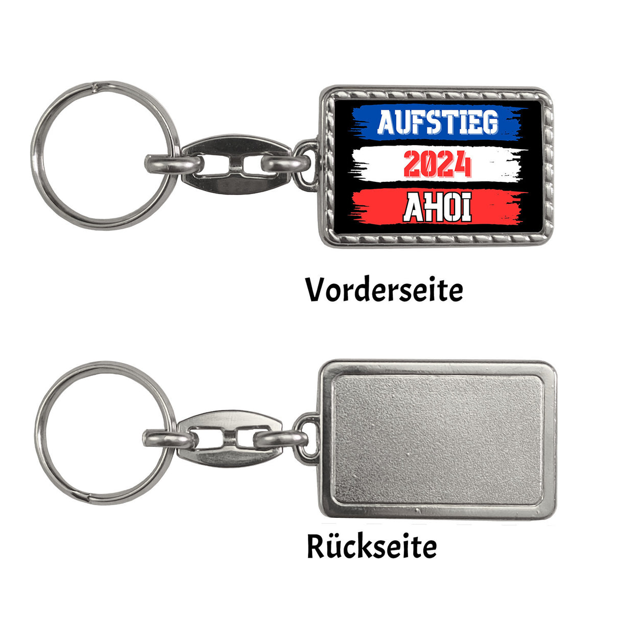 Kiel Aufstieg 2024 Schlüsselanhänger mit Spruch Ahoi