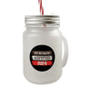 St. Pauli Aufstieg 2024 Trinkglas mit Bambusdeckel mit Spruch We're back