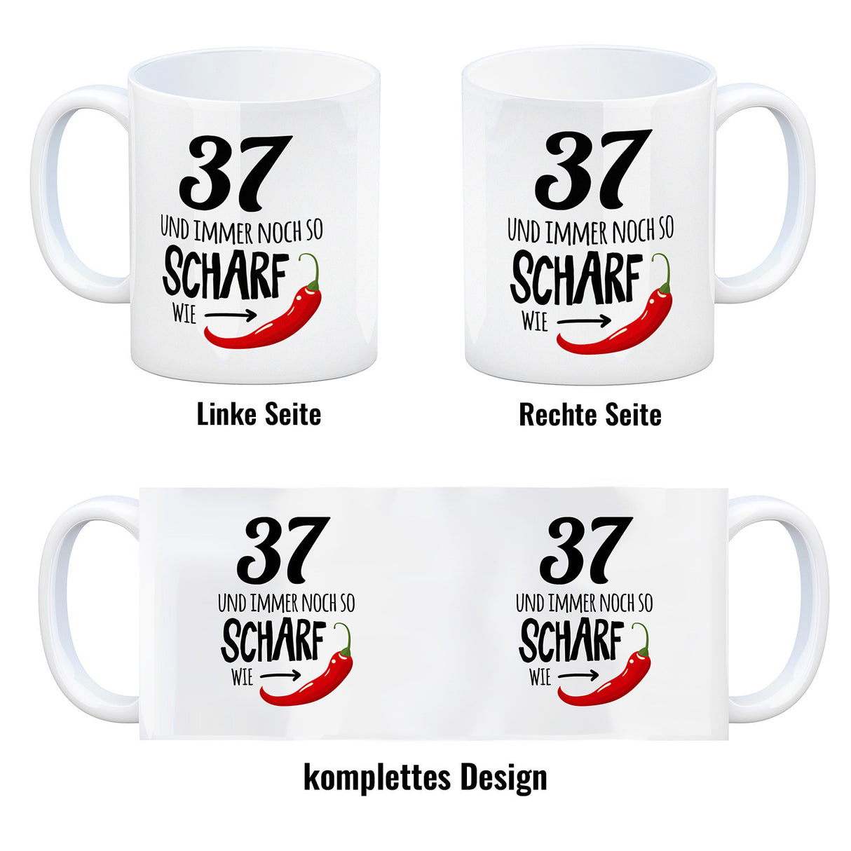 37 und immer noch so scharf wie Chili