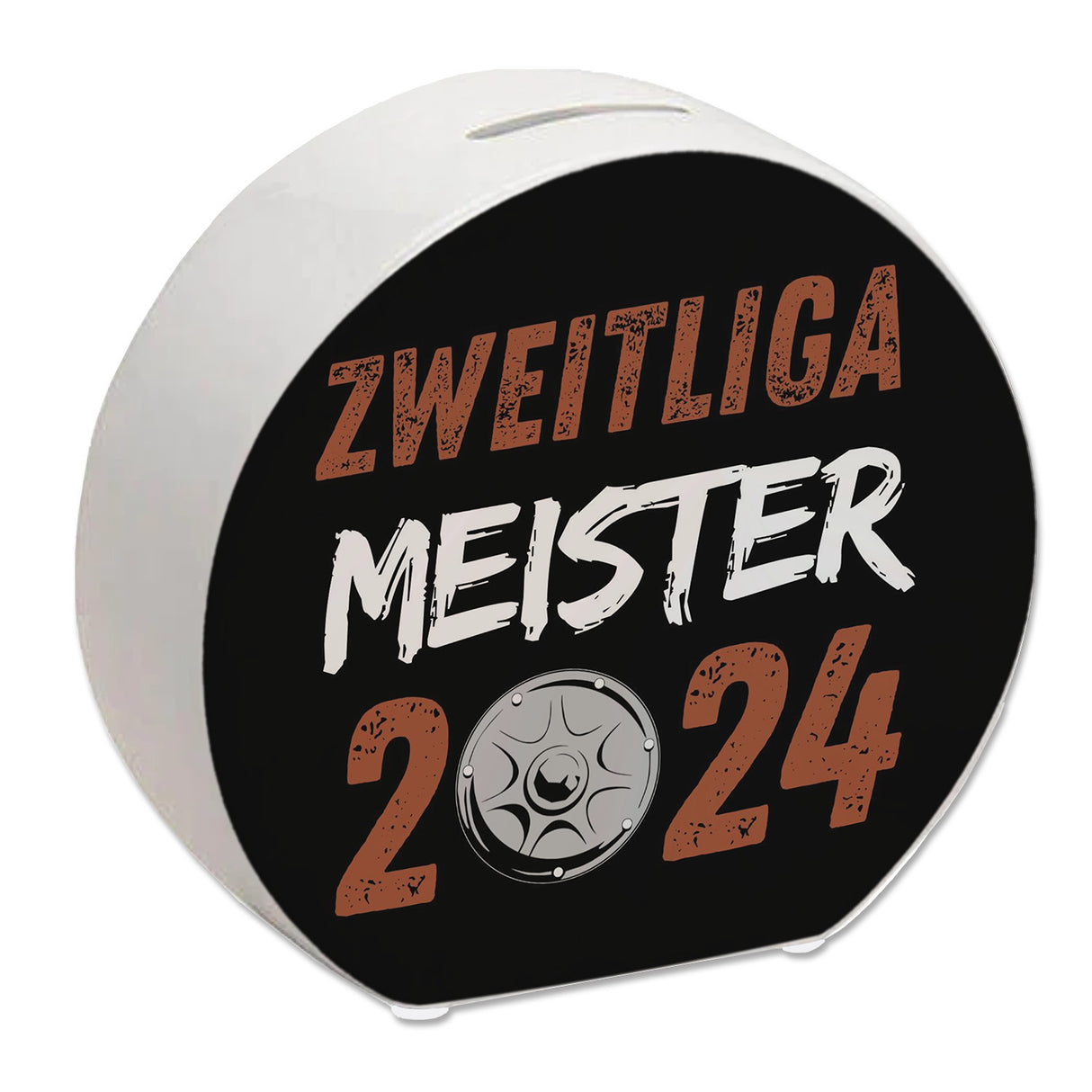 St. Pauli Meisterschale Spardose mit Spruch Zweitliga Meister 2024