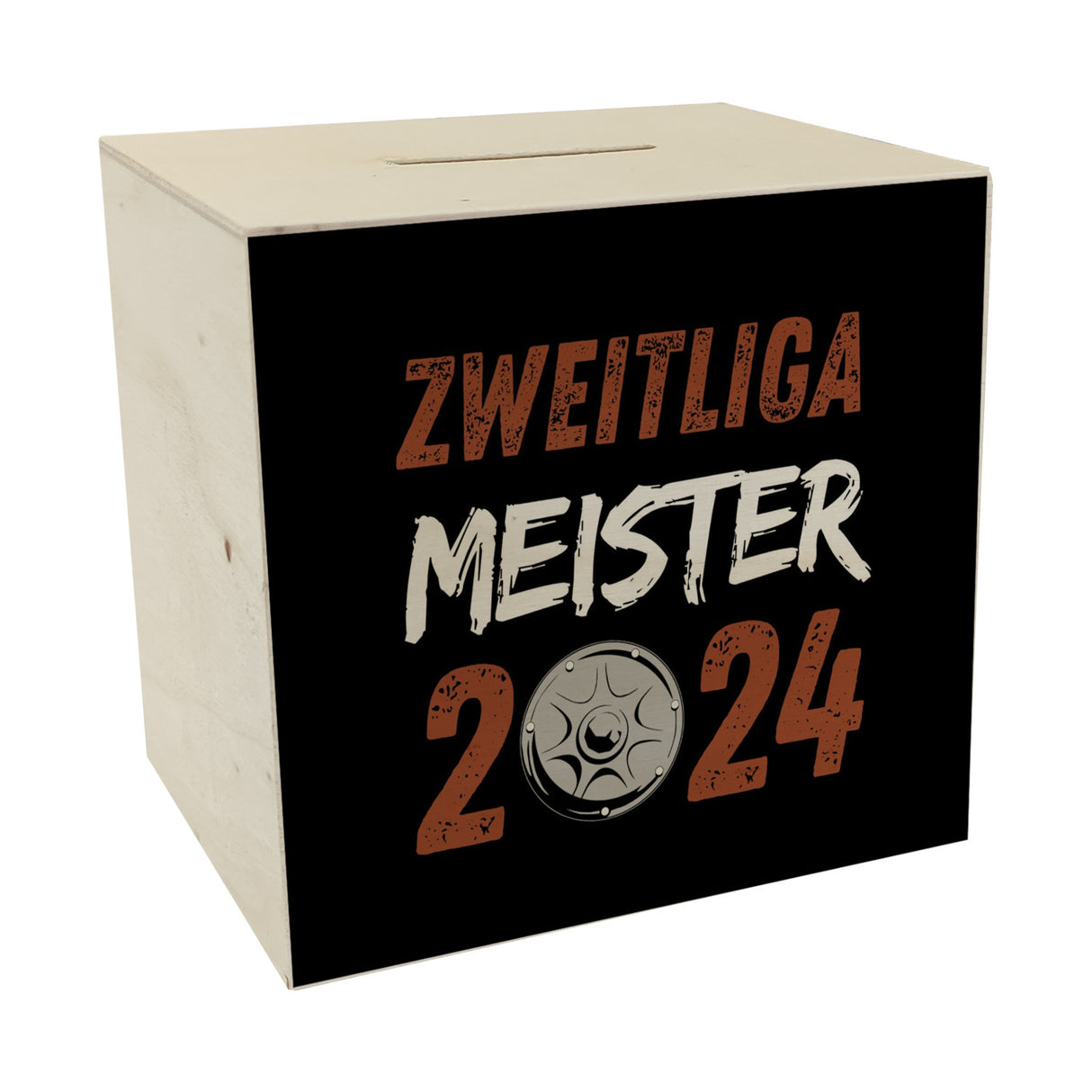 St. Pauli Meisterschale Spardose mit Spruch Zweitliga Meister 2024