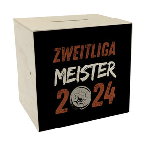 St. Pauli Meisterschale Spardose mit Spruch Zweitliga Meister 2024