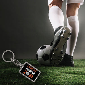St. Pauli Meisterschale Schlüsselanhänger mit Spruch Zweitliga Meister 2024