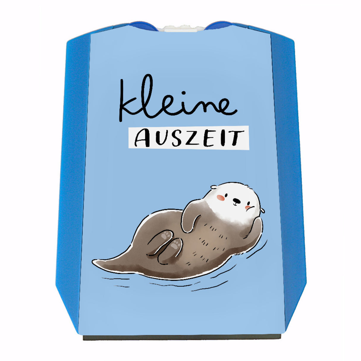 Otter Parkscheibe mit Spruch Kleine Auszeit