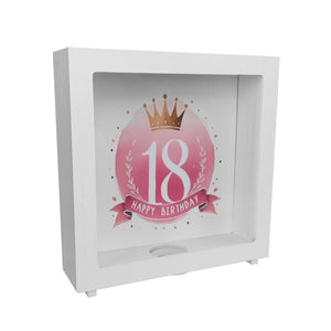 Happy Birthday 18 Krone Spardose