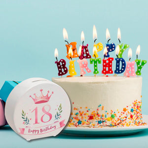 Happy Birthday 18 Krone Spardose