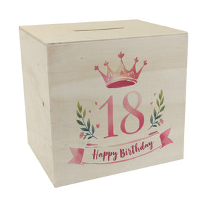 Happy Birthday 18 Krone Spardose