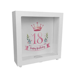 Happy Birthday 18 Krone Spardose