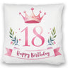 Happy Birthday 18 Krone Kissen