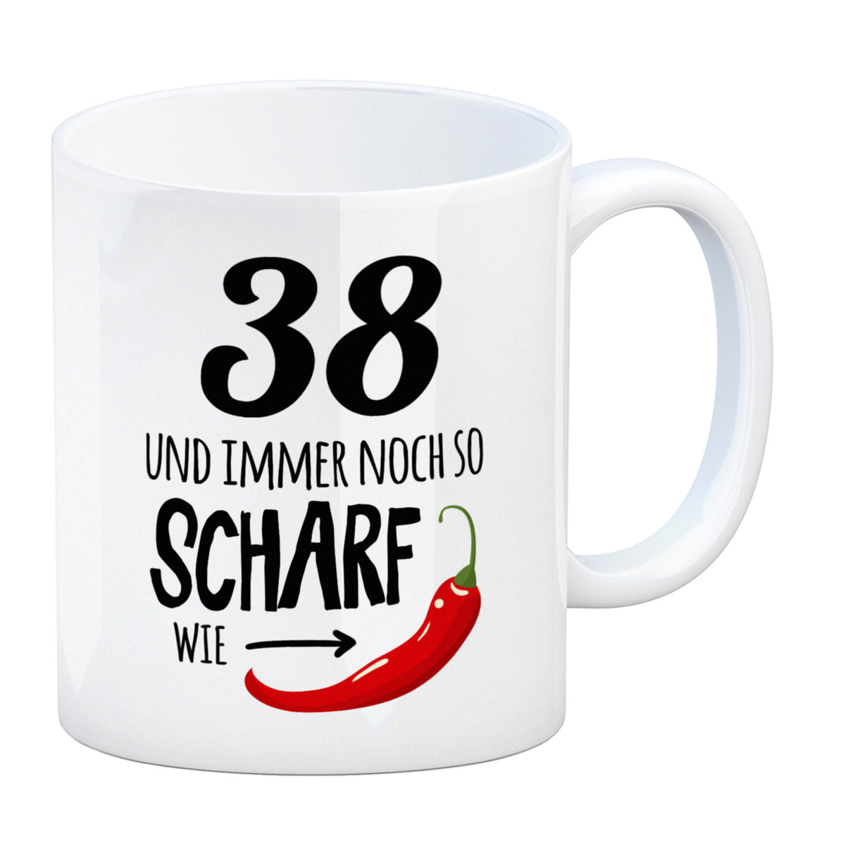 38 und immer noch so scharf wie Chili