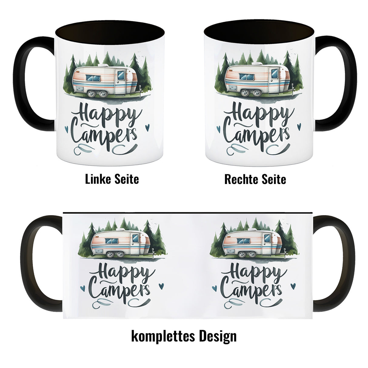 Happy Campers Kaffeebecher