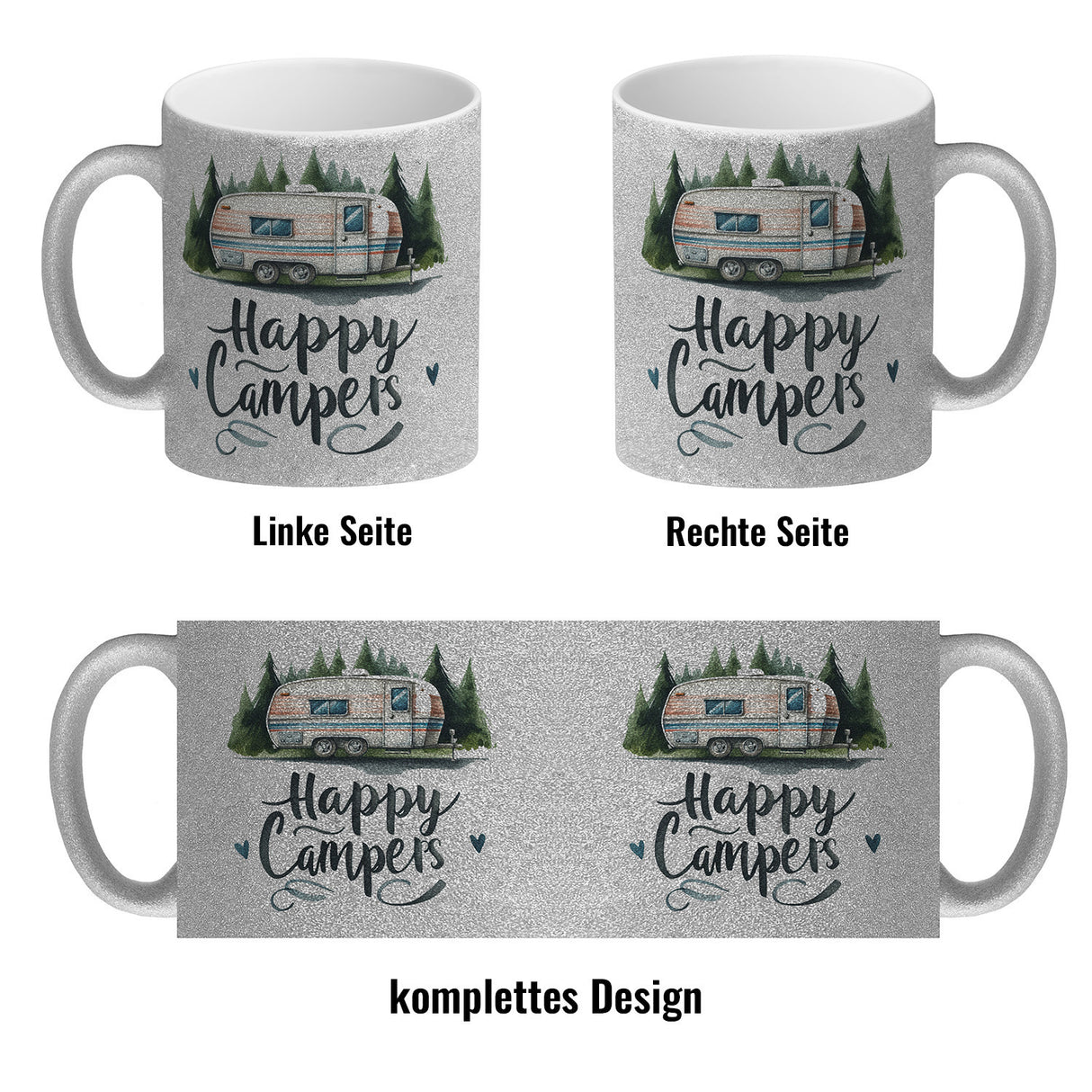 Happy Campers Kaffeebecher