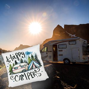 Happy Campers Wohnwagen Kissen