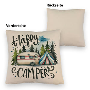 Happy Campers Wohnwagen Kissen
