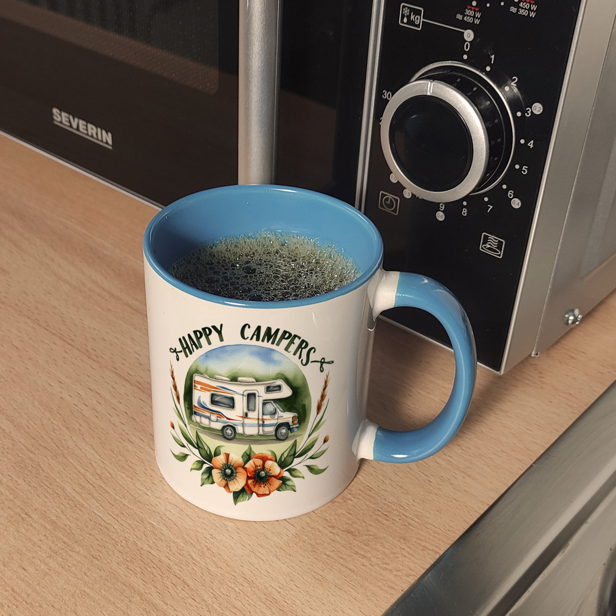 Wohnmobil Happy Campers Kaffeebecher