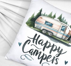 Happy Campers Wohnwagen Kissen