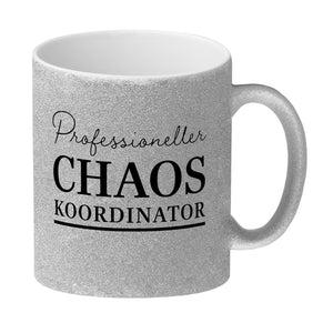 Chef Kaffeebecher mit Spruch Professioneller Chaos Koordinator